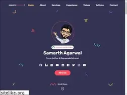 Sites similar to samarthagarwal.in