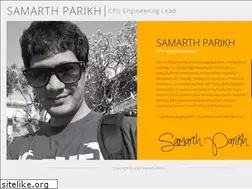 Sites similar to samarthparikh.com