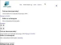 Sites similar to samaudiosg.com