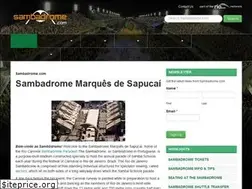 Sites similar to sambadrome.com
