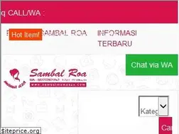 Sites similar to sambalmamaaza.com