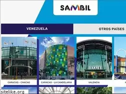 Sites similar to sambil.com