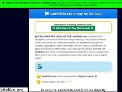 Sites similar to sambiloto.com