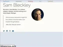 Sites similar to sambleckley.com