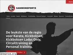 Sites similar to sambonsports.nl