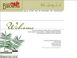 Sites similar to sambrownsnursery.com