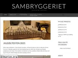 Sites similar to sambryggeriet.com