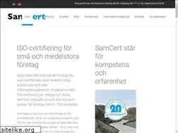 Sites similar to samcert.se