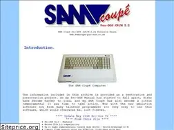 Sites similar to samcoupe-pro-dos.co.uk