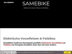 Sites similar to samebike.nl