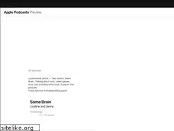 Sites similar to samebrain.net