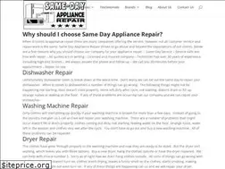 Sites similar to samedayappliancerepairfl.com