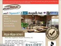 Sites similar to samedayappliancerepairhouston.com