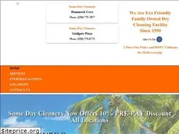 Sites similar to samedaycleanersnaples.com
