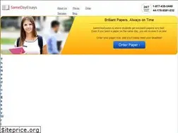 Sites similar to samedayessays.org