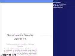 Sites similar to samedayexpress.ca