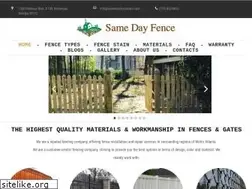 Sites similar to samedayfencecompany.com