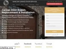 Sites similar to samedaygaragedoorservices.com