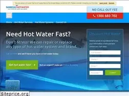 Sites similar to samedayhotwater.com.au