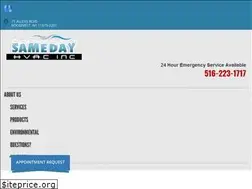 Sites similar to samedayhvacservice.com