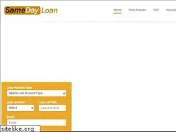 Sites similar to samedayloan.com