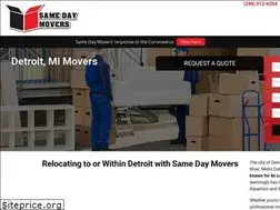 Sites similar to samedaymoversmichigan.com