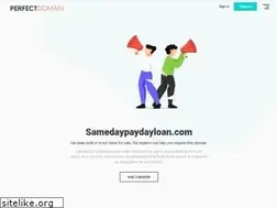Sites similar to samedaypaydayloan.com