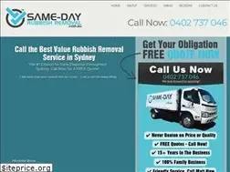 Sites similar to samedayrubbishremoval.com.au
