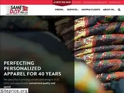 Sites similar to samedaytees.com
