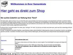 Sites similar to samenkiste.de
