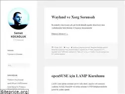 Sites similar to sametkocaoluk.com