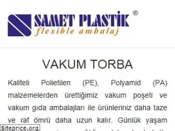 Sites similar to sametplastik.com