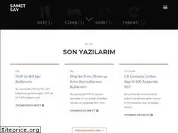 Sites similar to sametsay.com