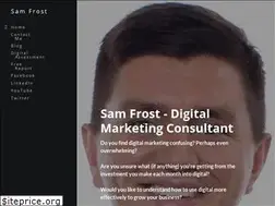 Sites similar to samfrost.co.nz