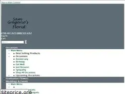 Sites similar to samgregoriosflorist.com