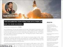 Sites similar to samhickmann.com