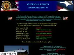 Sites similar to samhoustonpost95.org