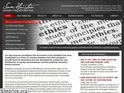 Sites similar to samhoustonswfilmfund.com