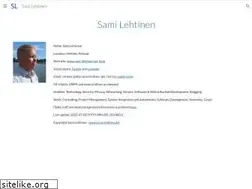 Sites similar to sami-lehtinen.net