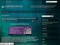 Sites similar to samidedicatedservers.wordpress.com