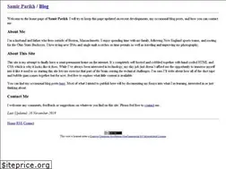 Sites similar to samirparikh.com
