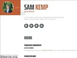 Sites similar to samkemp.me