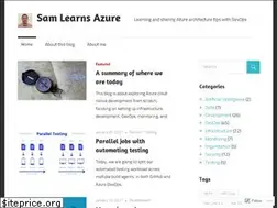 Sites similar to samlearnsazure.blog