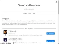 Sites similar to samleatherdale.github.io
