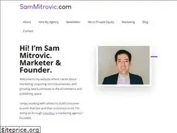 Sites similar to sammitrovic.com
