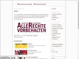 Sites similar to sammlungreinking.de