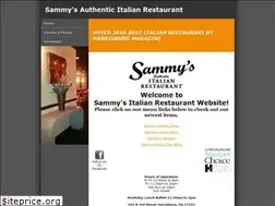 Sites similar to sammysitalianrestaurant.com