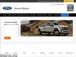 Sites similar to samoamotors.com
