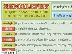 Sites similar to samolepkytisk.cz