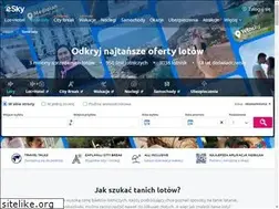 Sites similar to samolotemtaniej.pl